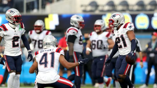 FINAL: Patriots 27, Chargers 24  - Adrian Phillips pick-six (2 INTs) gives Patriots lead late taken at BSJ Headquarters (Patriots)
